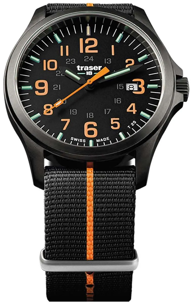 Traser P67 Officer Pro 107425 Herrenuhr • Trigalight H3 • Swiss Made