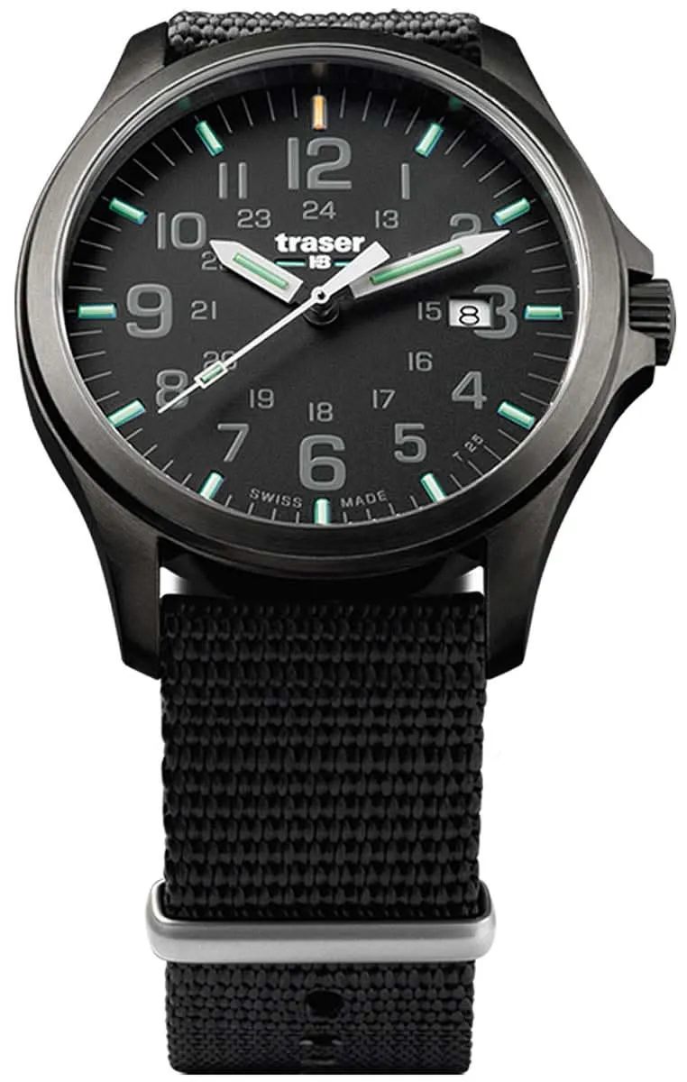Traser P67 Officer Pro 107422 Herrenuhr • Trigalight • Swiss Made
