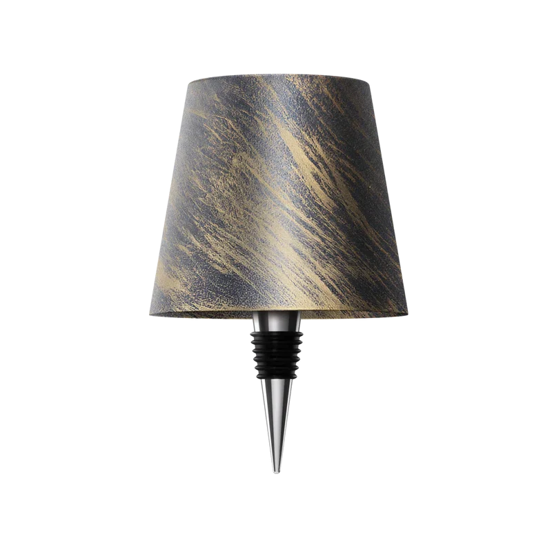 Draadloze Dimbare LED Flessenlamp Modern Design Oplaadbaar USB-C Wit Zwart Bruin Goud | Sansoti