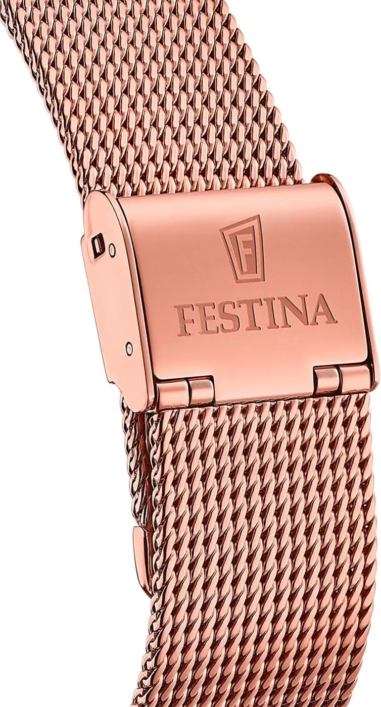 Festina Boyfriend F20477/1 Damenuhr • Elegant & Ultra-flach