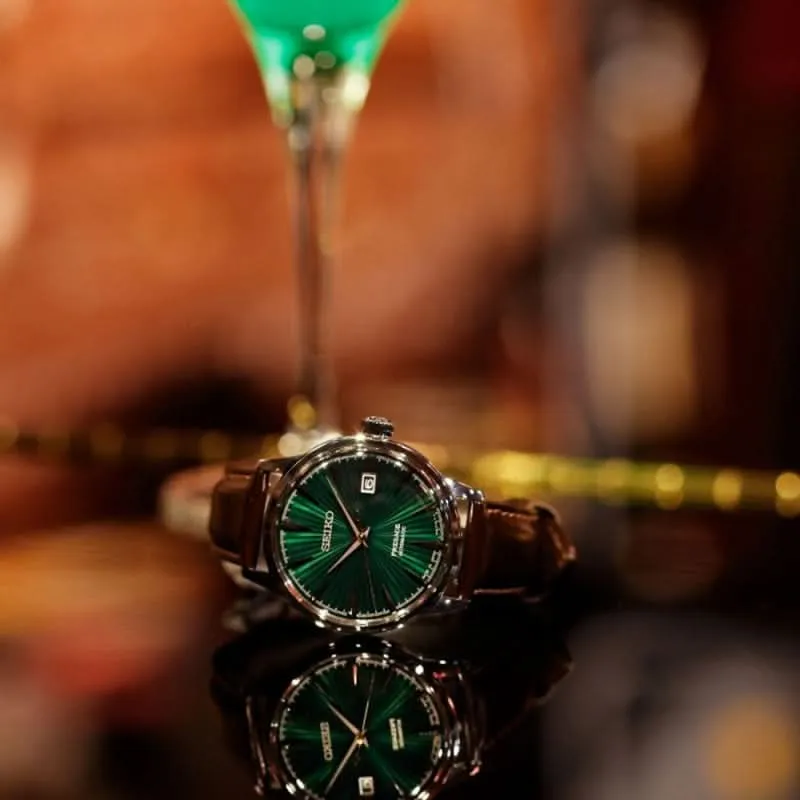 Seiko Presage SRPD37J1 Herrenuhr • Japanische Automatik • Cocktail Time