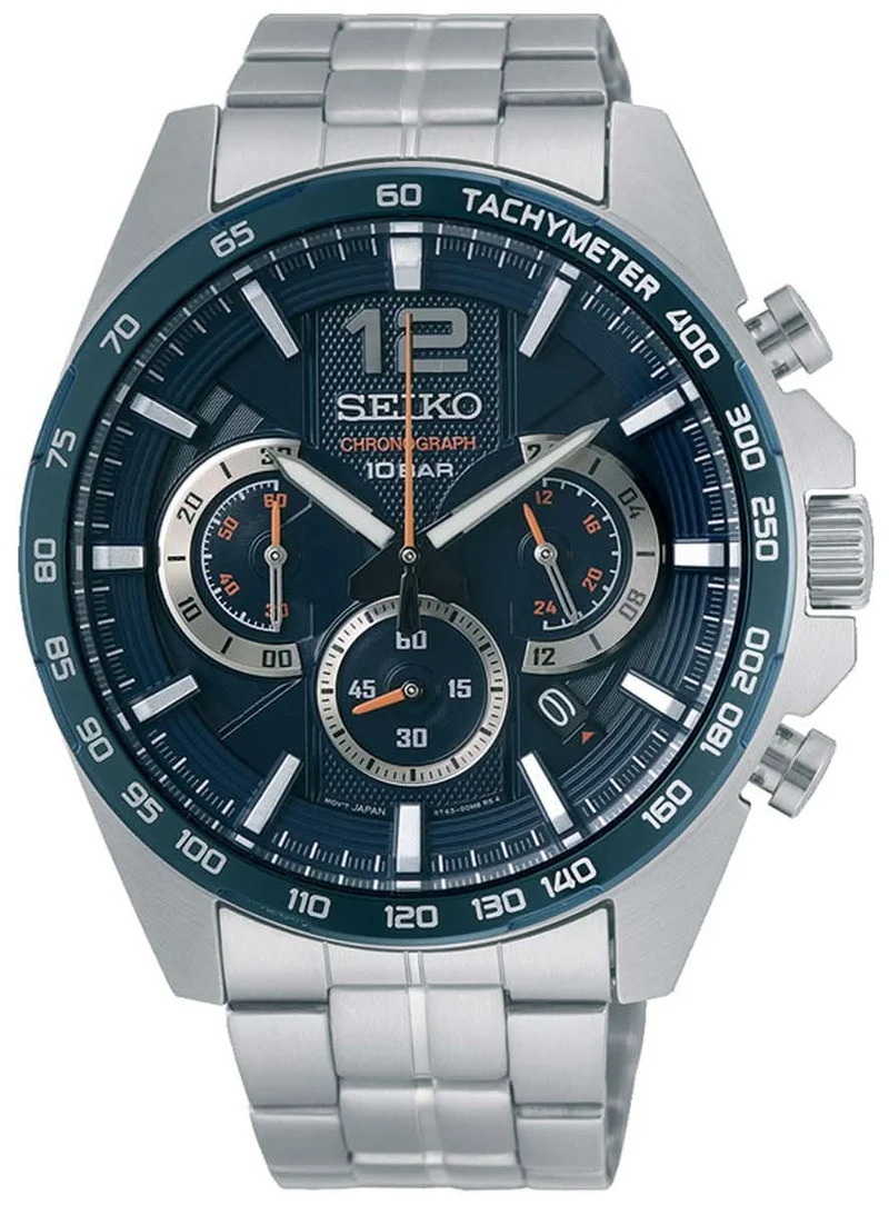 Seiko Conceptual SSB345P1 Herrenuhr • Präzises Quarzwerk • 10 Bar Wasserdicht