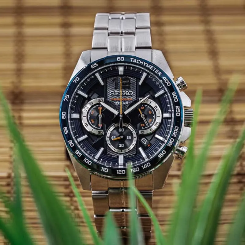 Seiko Conceptual SSB345P1 Herrenuhr • Präzises Quarzwerk • 10 Bar Wasserdicht