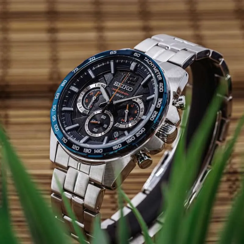 Seiko Conceptual SSB345P1 Herrenuhr • Präzises Quarzwerk • 10 Bar Wasserdicht