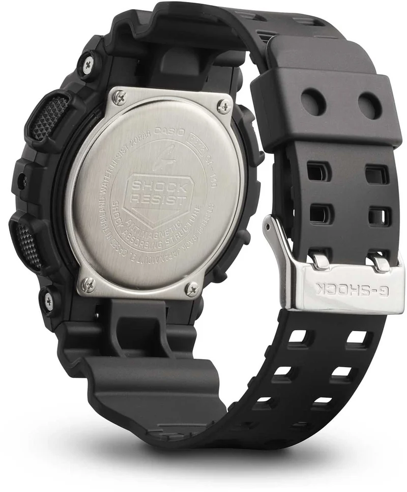 Casio G-Shock GA-140-1A1ER Herrenuhr • Extreme Stoßfestigkeit • Weltzeitfunktion