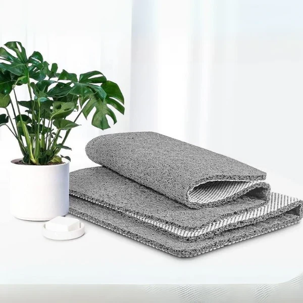 Antislip Douchematje met Drainage Structuur Snel Drogend Grijs Beige Wit Klein Medium Groot Badkamer Hygiënisch Veilig | Sansoti