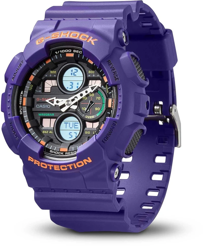 Casio G-Shock GA-140-6AER Herrenuhr • Extreme Stoßfestigkeit • 20 Bar Wasserdichtigkeit