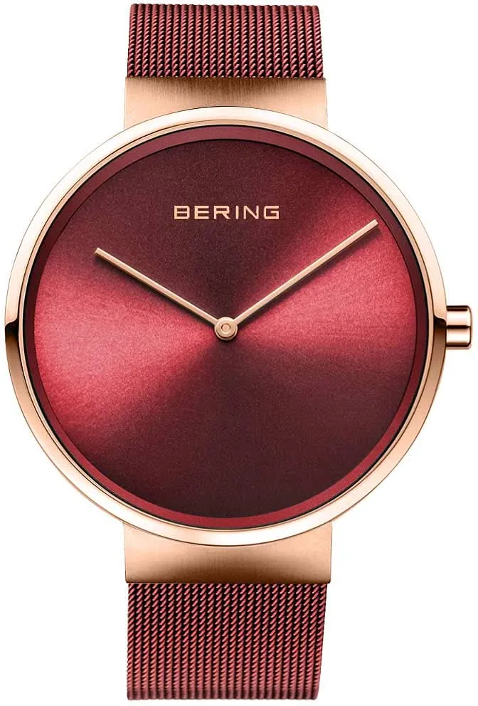 Bering Classic 14539-363 Uhr • Kratzfestes Saphirglas • Feines Milanaise-Armband