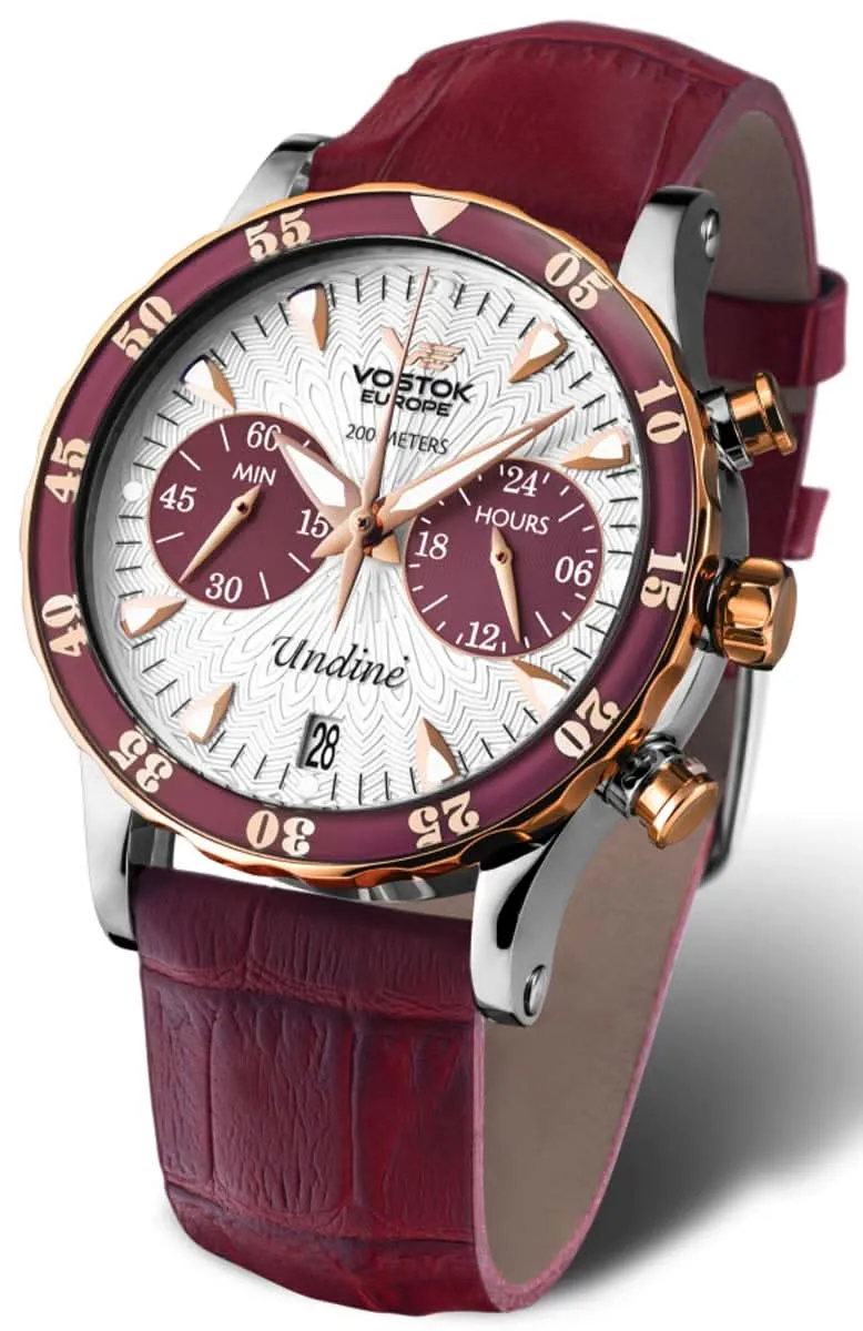 Vostok Europe Undine VK64-515E567 Damenuhr • 20 ATM • K1-Sicherheitsglas