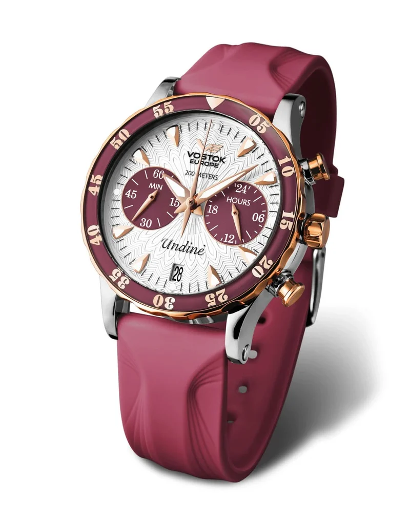 Vostok Europe Undine VK64-515E567 Damenuhr • 20 ATM • K1-Sicherheitsglas