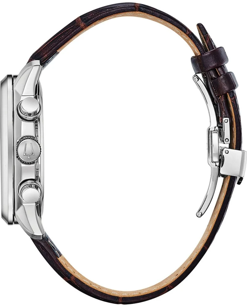 Bulova Sutton 96B311 Herrenuhr • Skelettiertes Zifferblatt • Quarzuhrwerk