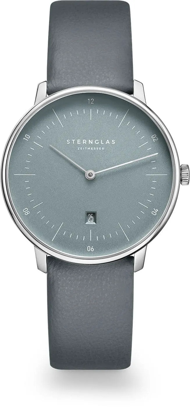 Sternglas Naos XS Edition Flora S01-NDF17-KL10 Damenuhr • Preisgekröntes Bauhaus-Design • Kratzfestes Saphirglas