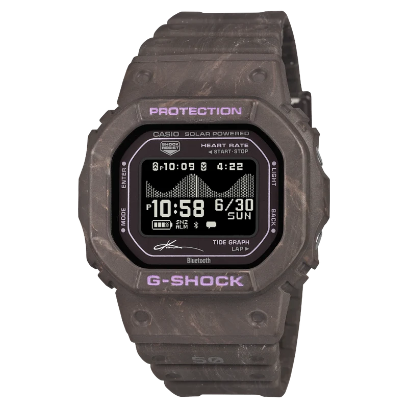 Casio G-Shock GBX-H5600KI-5ER Herren Armbanduhr Blau • Biobasiertes Harz • Solar mit Herzfrequenzmesser