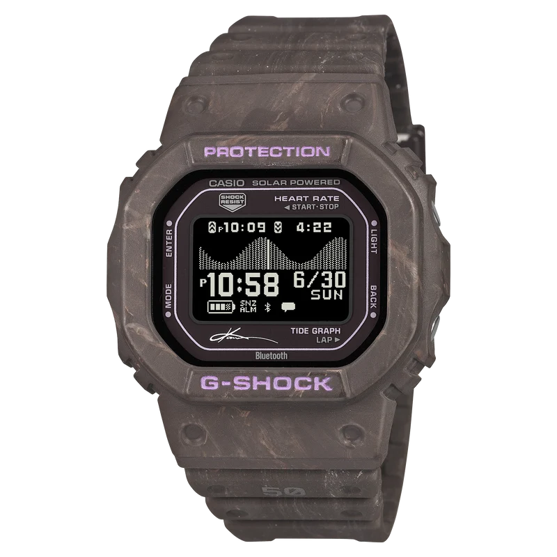 Casio G-Shock GBX-H5600KI-5ER Herren Armbanduhr Blau • Biobasiertes Harz • Solar mit Herzfrequenzmesser