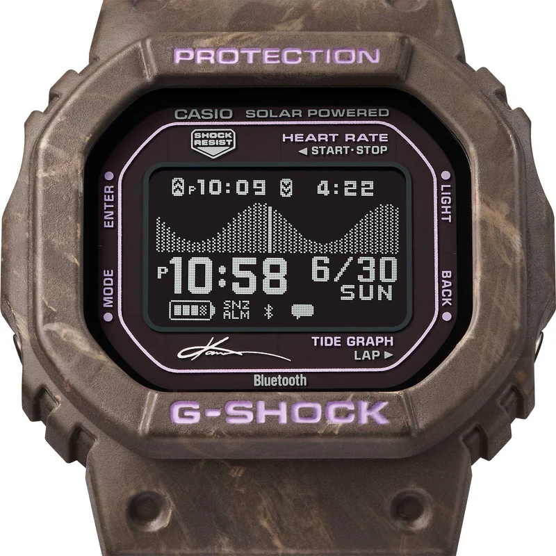 Casio G-Shock GBX-H5600KI-5ER Herren Armbanduhr Blau • Biobasiertes Harz • Solar mit Herzfrequenzmesser