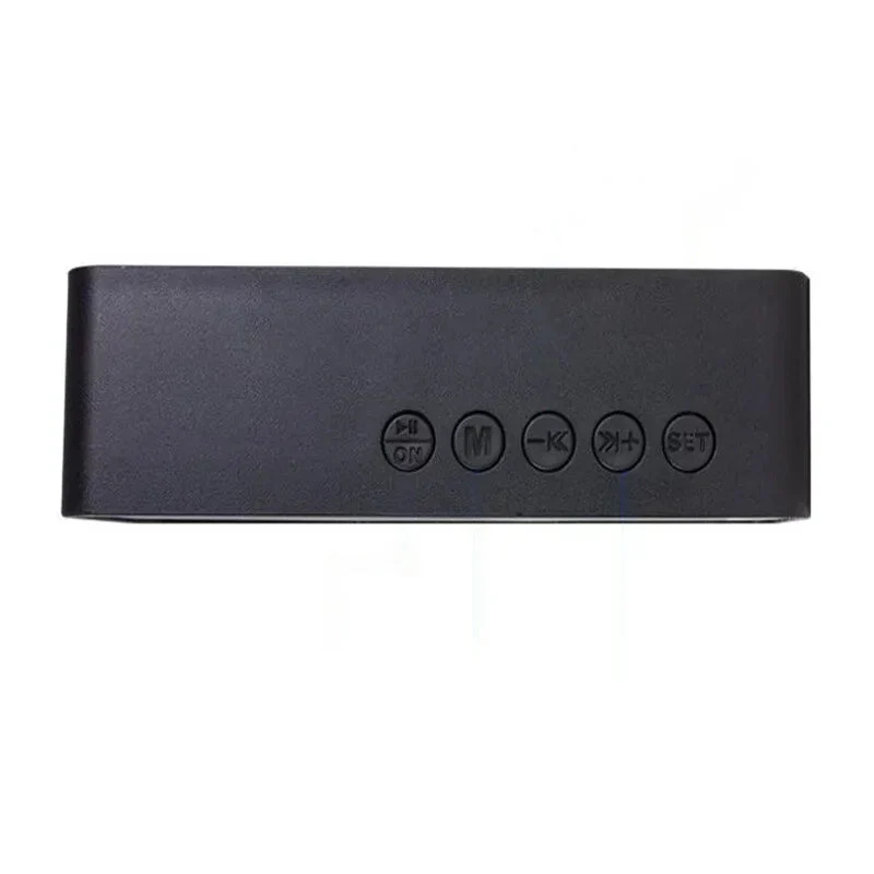 Radiowecker mit Akku und Bluetooth Lautsprecher