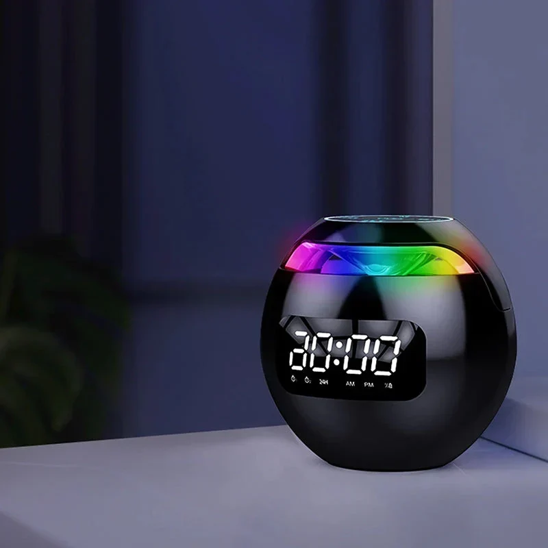 Radiowecker mit RGB Stimmungslicht und Bluetooth