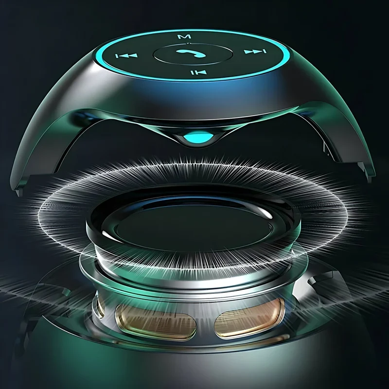 Radiowecker mit RGB Stimmungslicht und Bluetooth