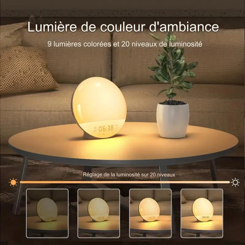 Smarter Lichtwecker mit Radio und Naturklängen