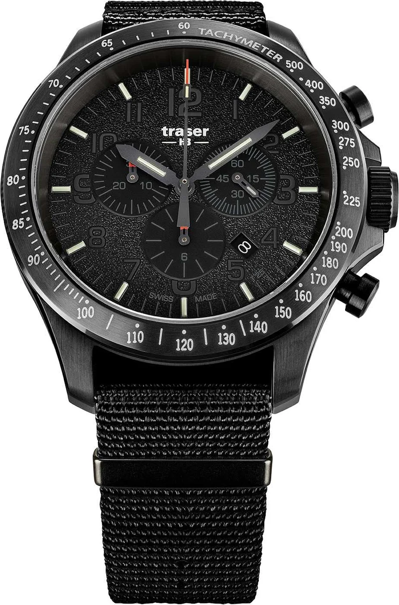 Traser P67 109465 Herrenuhr • Trigalight • Swiss Made