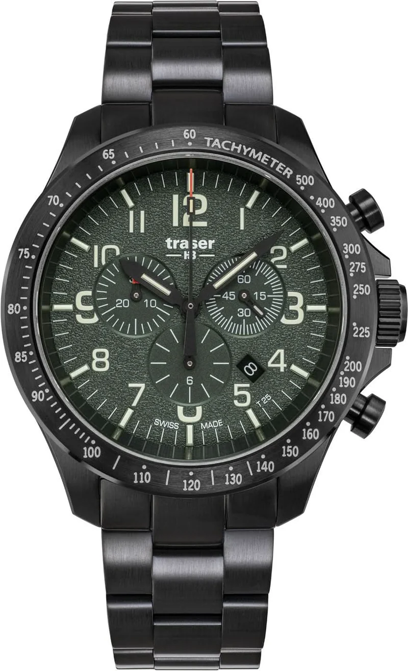 Traser P67 Officer Pro Chronograph 109464 Herrenuhr • Trigalight Leuchttechnologie • Swiss Made