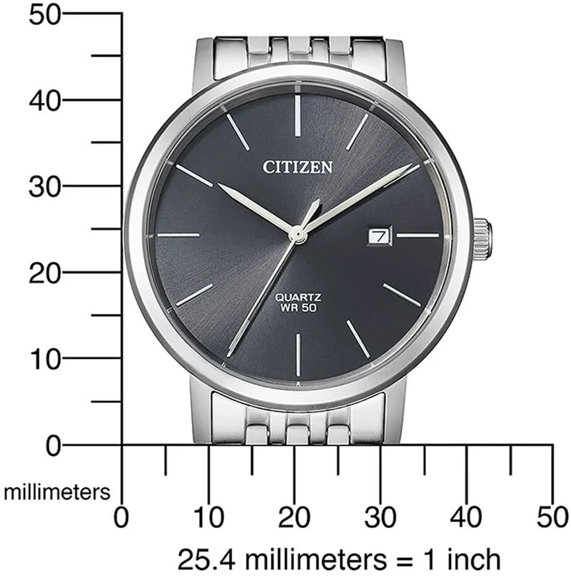 Citizen Core BI5070-57H Herrenuhr • Edelstahl • Grau