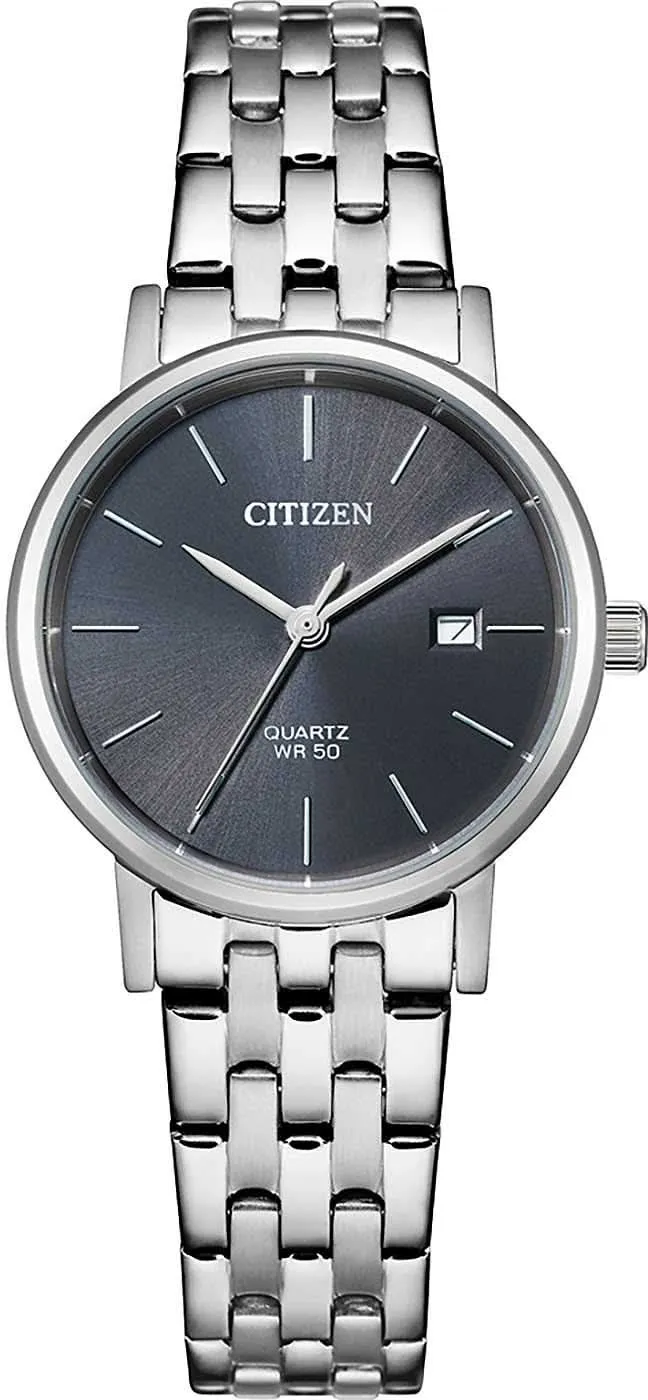 Citizen EU6090-54H Damenuhr • Edelstahl • Graues Zifferblatt