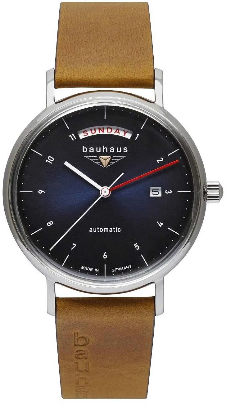Bauhaus 2162-3 Herrenuhr • Made in Germany • Automatik