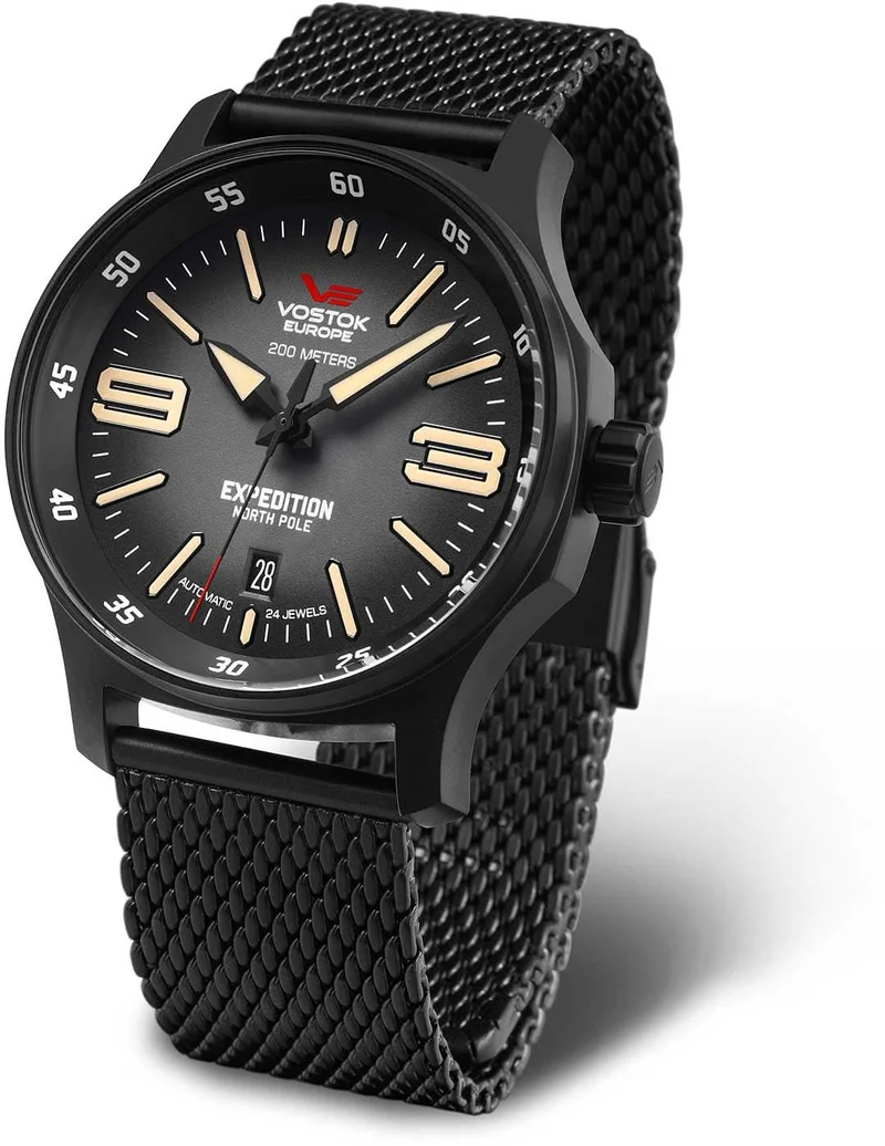Vostok Europe Expedition North Pole 1 YN55-592C554B Herrenuhr • Extreme Robustheit • K1-Sicherheitsglas