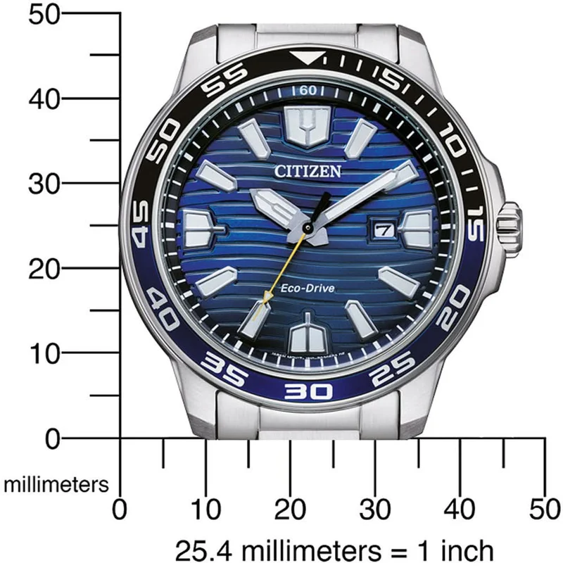 Citizen AW1525-81L Herrenuhr • Eco-Drive Antrieb • Sportliches Design