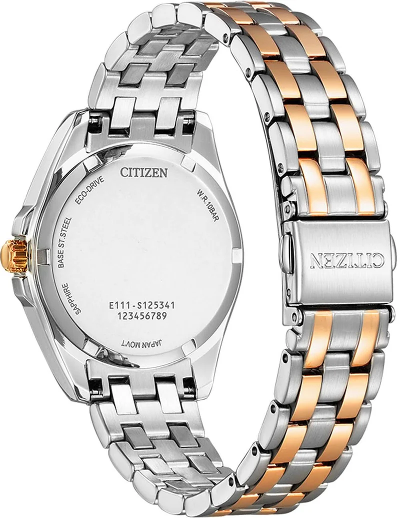 Citizen Classic EO1213-85E Damenuhr • Eco-Drive Solar • Kratzfestes Saphirglas