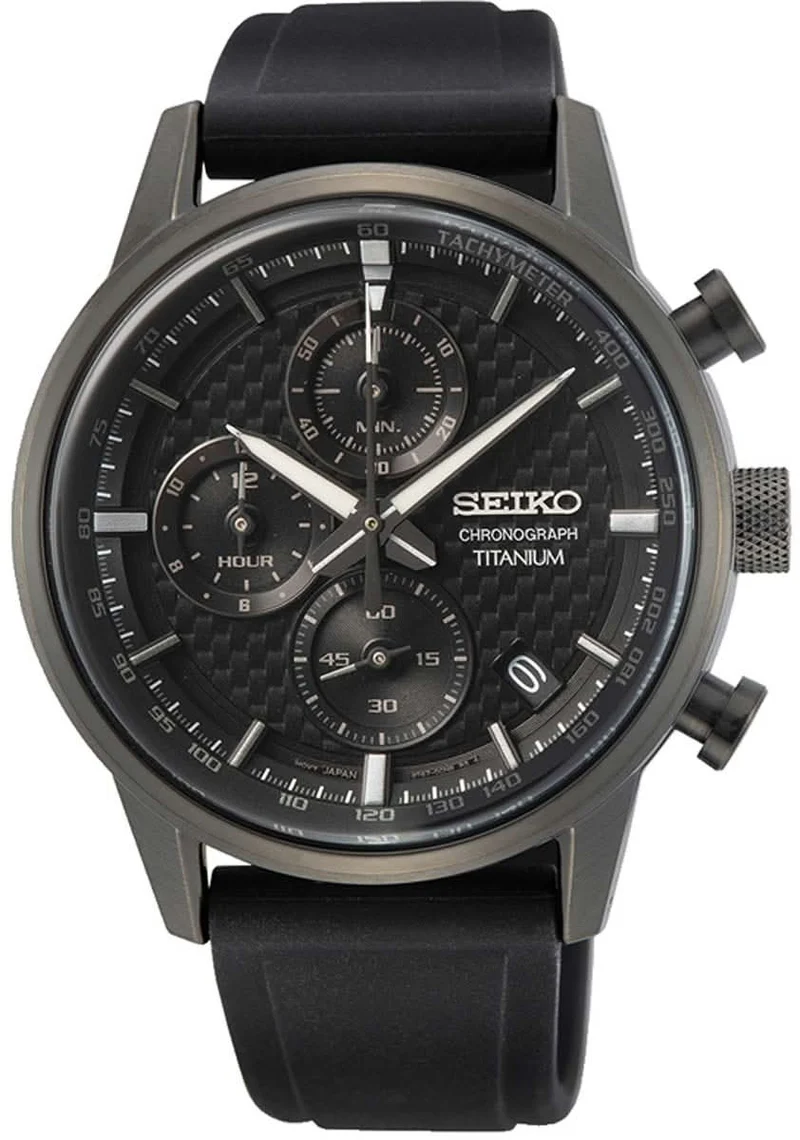 Seiko Conceptual SSB393 Herrenuhr • Titanium • Quarz-Chronograph