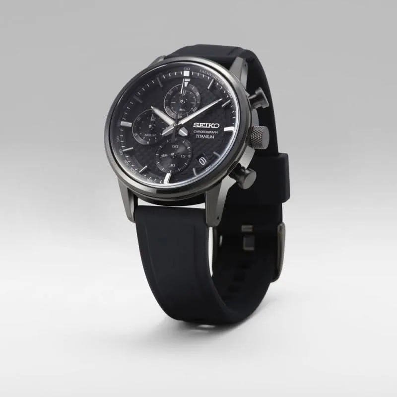 Seiko Conceptual SSB393 Herrenuhr • Titanium • Quarz-Chronograph