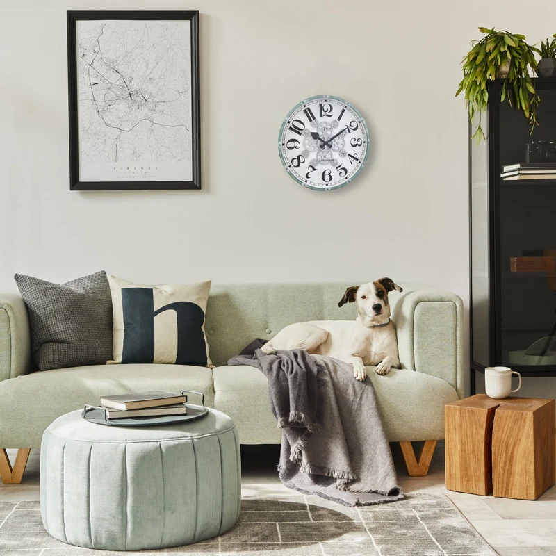 Moving Gear Clock - 50cm - "Henry"
