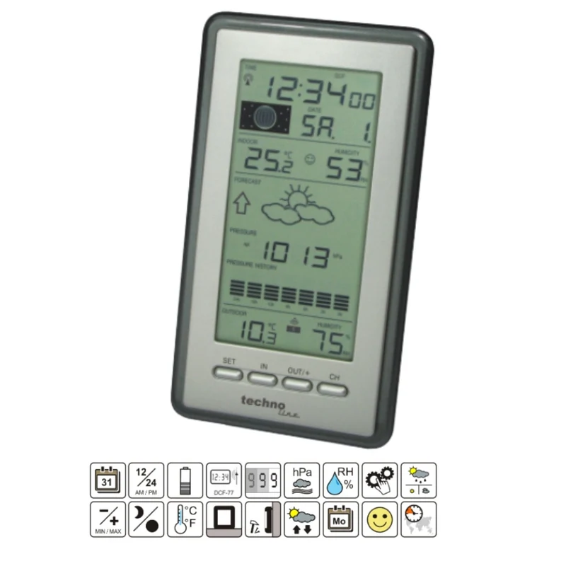 Technoline Wetterstation WS 9040 IT