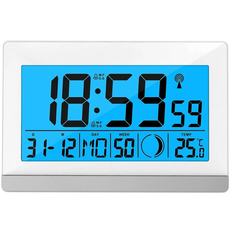 Funkwecker - Datum - Temperatur/Wetterlage - Weckerfunktion - Technoline WS 8056