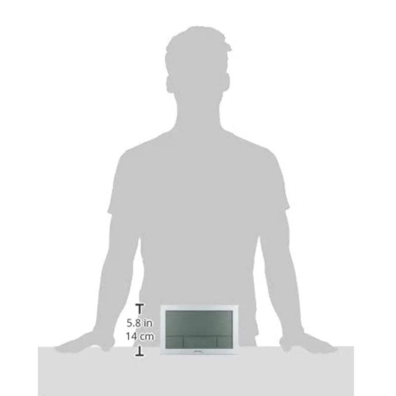 Wanduhr - Digital - Funkgesteuert - Tages-/Datumsanzeige - Wecker - Thermometer - Hygrometer - Große Zahlen - Ältere - Demenzuhr