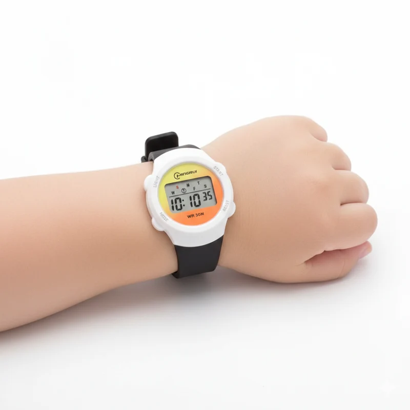 Digitaal Kinderhorloge Waterdicht Sport met Alarm en Stoppuhr Kinderwekker Polshorloge Kids Meisjes Jongens | Sansoti