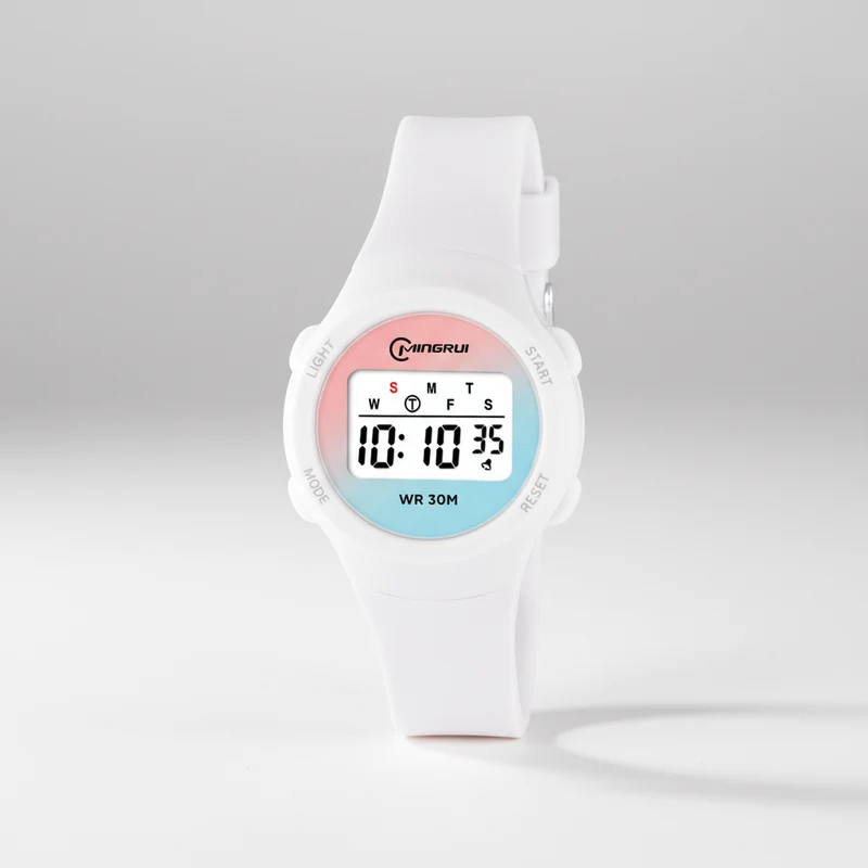 Digitaal Kinderhorloge Waterdicht Sport met Alarm en Stoppuhr Kinderwekker Polshorloge Kids Meisjes Jongens | Sansoti