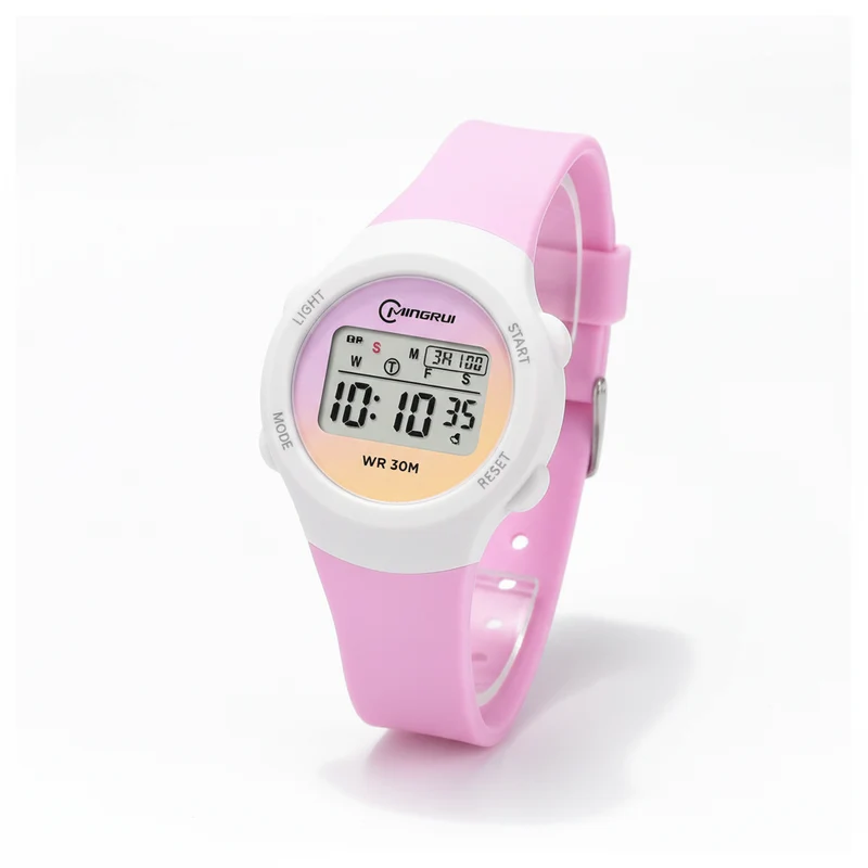 Digitaal Kinderhorloge Waterdicht Sport met Alarm en Stoppuhr Kinderwekker Polshorloge Kids Meisjes Jongens | Sansoti