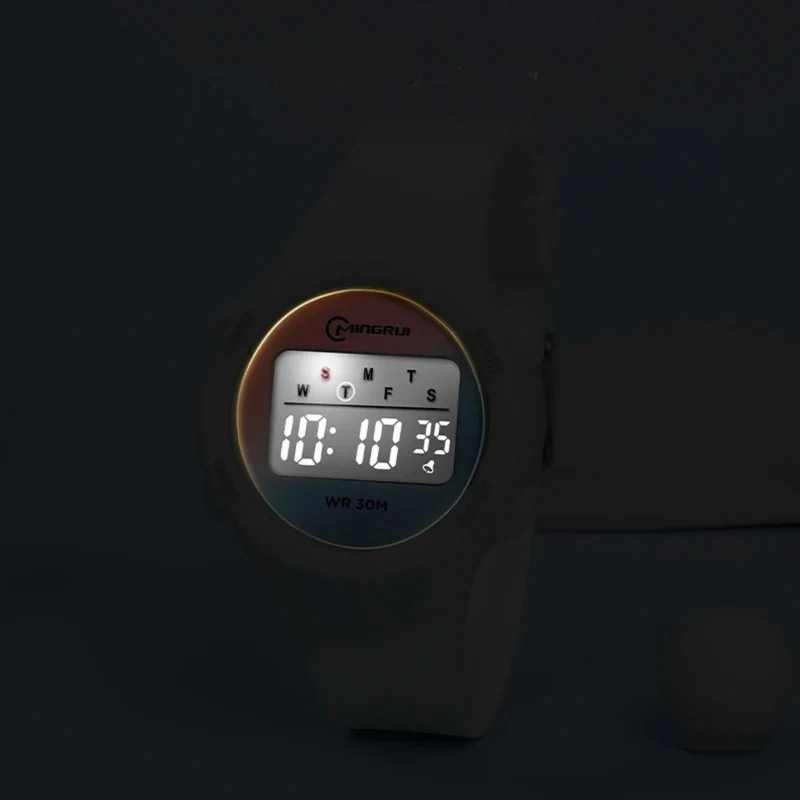 Digitaal Kinderhorloge Waterdicht Sport met Alarm en Stoppuhr Kinderwekker Polshorloge Kids Meisjes Jongens | Sansoti
