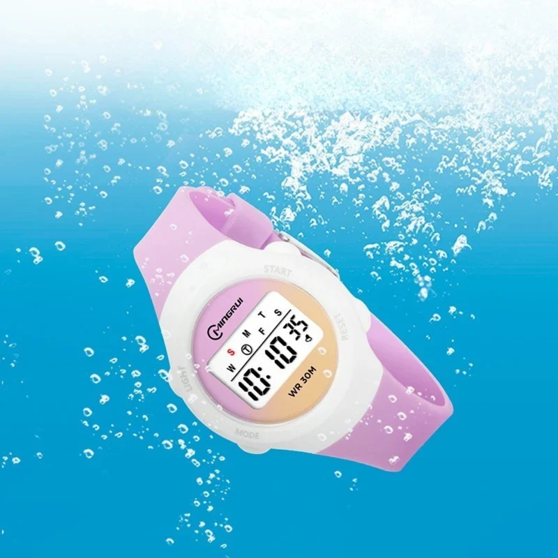 Digitaal Kinderhorloge Waterdicht Sport met Alarm en Stoppuhr Kinderwekker Polshorloge Kids Meisjes Jongens | Sansoti