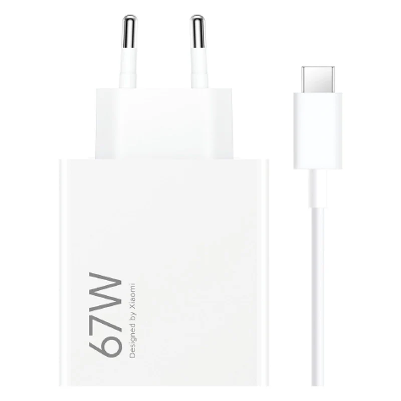 Xiaomi HyperCharge Combo Ladegerät 67 W weiß USB-A + USB-C Kabel BHR6035EU