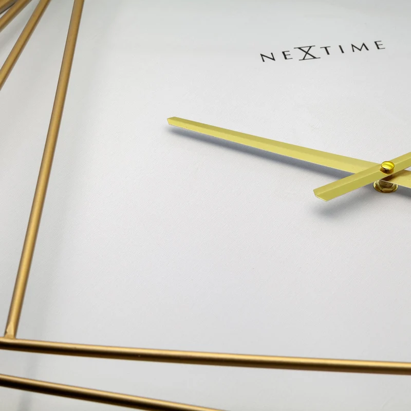 Large Square Wall Clock - 85x85cm - Metal - Turning Square