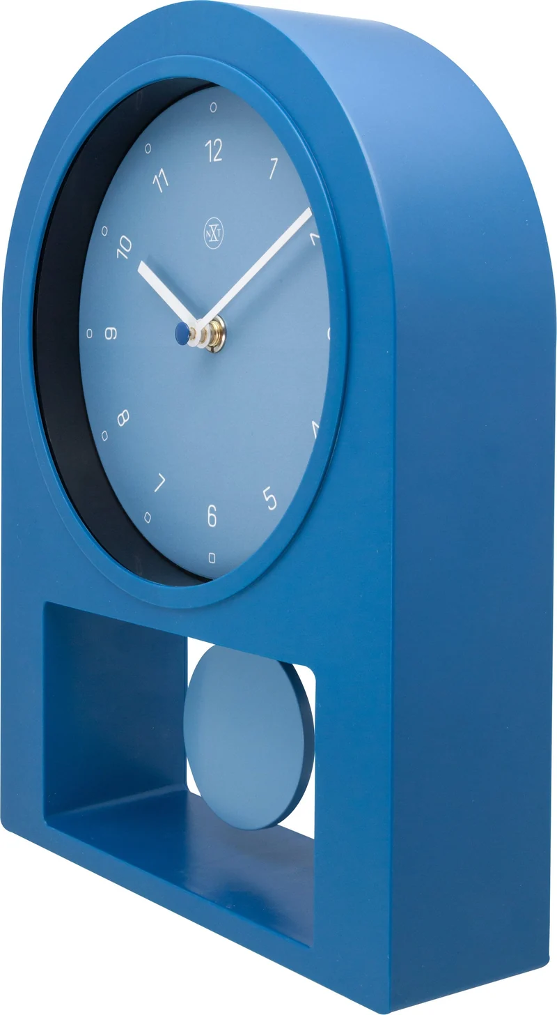 Table clock - 30 x 20 cm - Plastic - 'Swing Table'