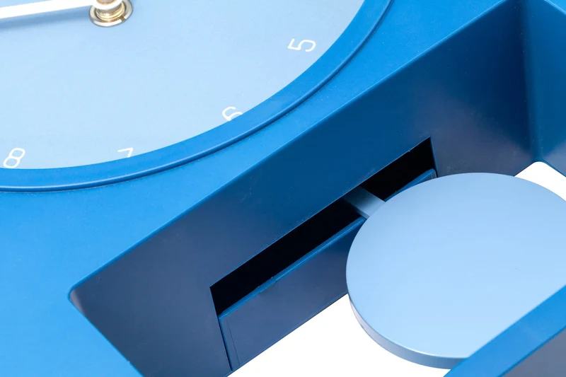 Table clock - 30 x 20 cm - Plastic - 'Swing Table'