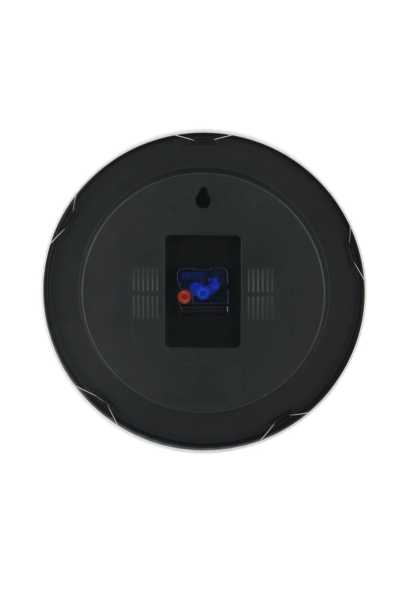 Wall clock/ Table clock - Aluminum - 'Station Numbers'
