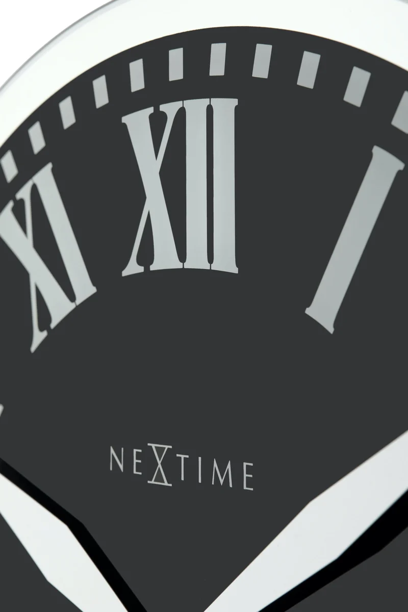 Wall clock - 43 x 4.2 cm - Glass - 'Romana'