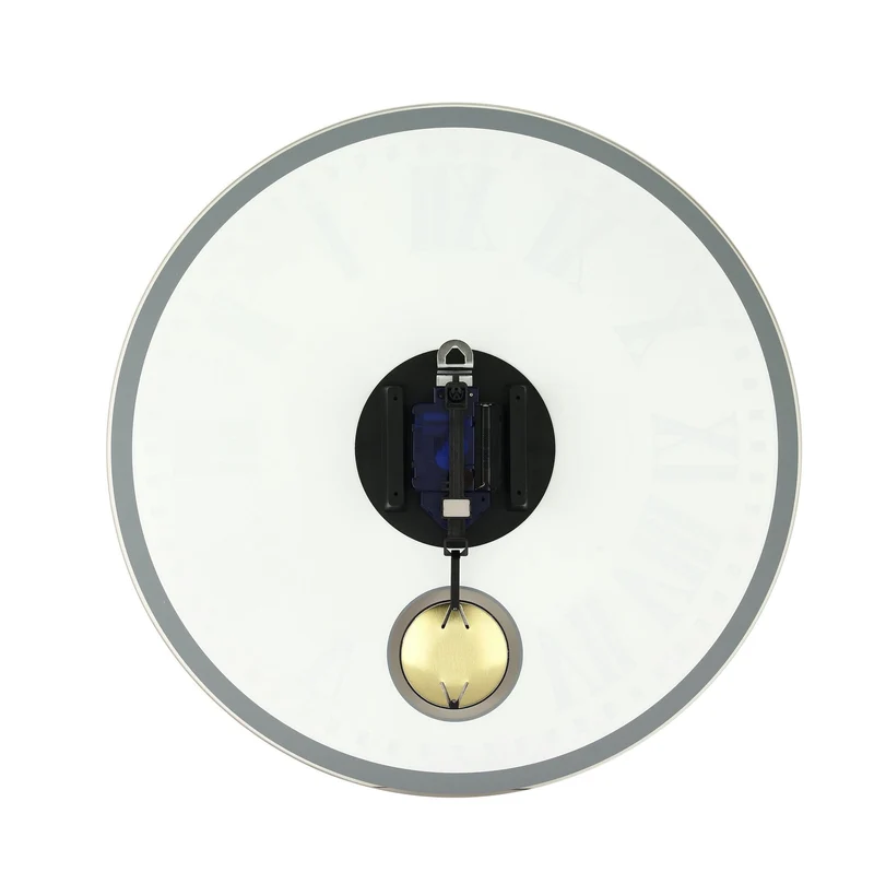 Wall clock - 43 x 4.2 cm - Glass - 'Romana'