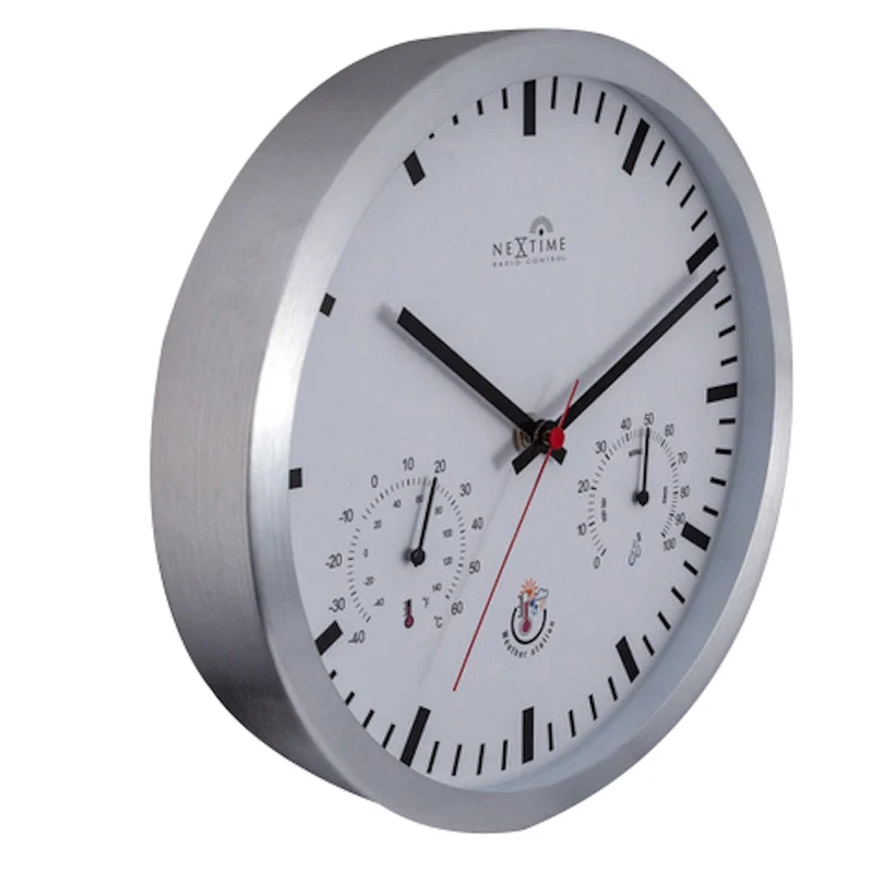 Station clock with Weatherstation - 25cm - Radio controlled
